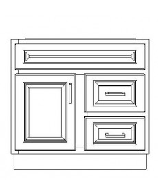 VSD30DR/WHS(30" Cabinet)